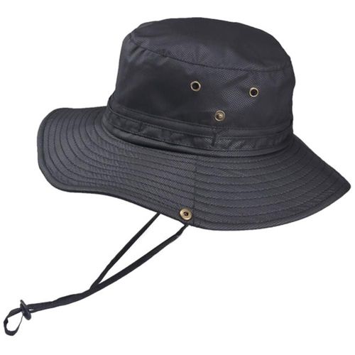 Chapeau Bob Anti-Uv Pour Homme, Chapeau De Soleil, Chapeau De Pecheur, Chapeau De Paille D'exterieur Pour La Peche Et La Chasse