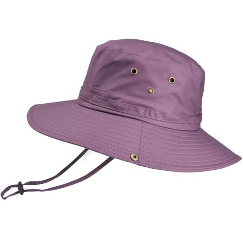 Chapeau Bob Anti-Uv Pour Homme, Chapeau De Soleil, Chapeau De Pecheur, Chapeau De Paille D'exterieur Pour La Peche Et La Chasse