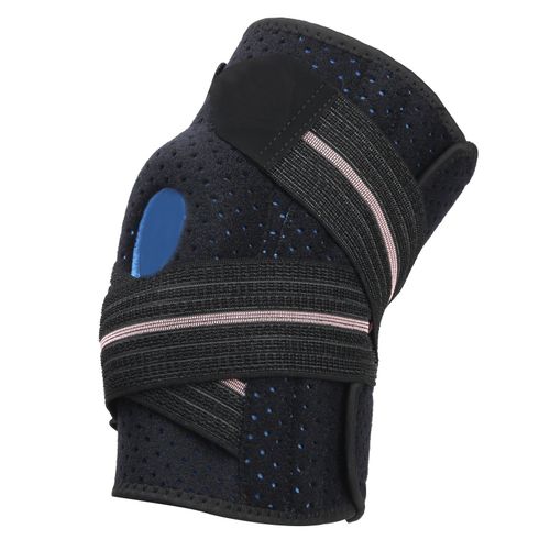 Genouillere De Protection Pour Le Sport, Support D'articulation Du Genou Pour La Course A Pied, Coussinet De Compression En Silicone, Rose