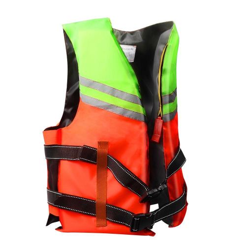 Gilet De Sauvetage Professionnel Pour Adulte, Gilet De Sauvetage Reglable En Mousse, Gilet De Securite Pour La Natation, Le Bateau, Le Ski, Les Sports Nautiques, La Derive, Le Surf
