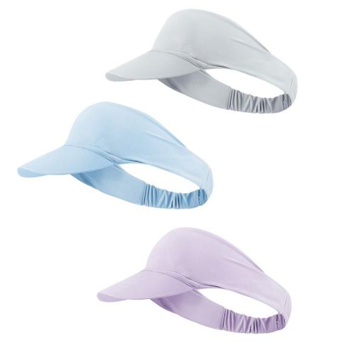 Lot De 3 Chapeaux Pour Femmes, Pare-Soleil, Sechage Rapide, Sport, Tennis