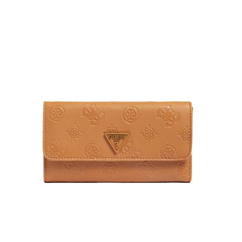 Portefeuille Guess helaina Femme Marron