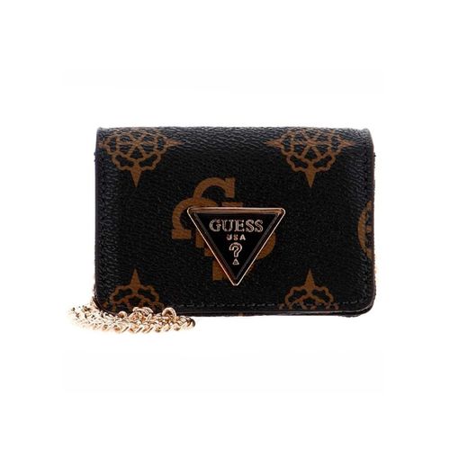 Sac bandoulière Guess Meridian Micro Femme Marron