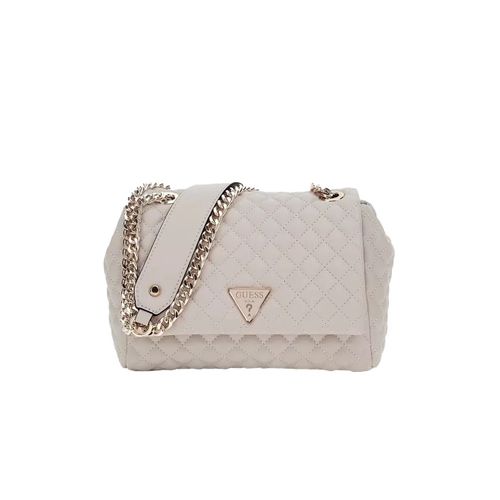 Sac bandoulière Guess Eco Rianee Femme Gris