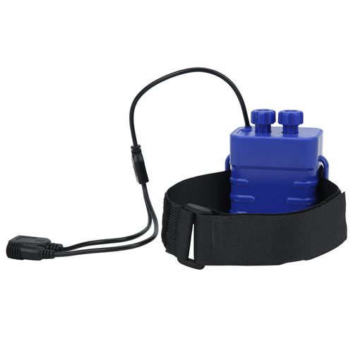 Boite De Rangement Portable Pour 6 Piles 18650, Etui De Rangement Pour Lampe De Velo, Eclairage Usb