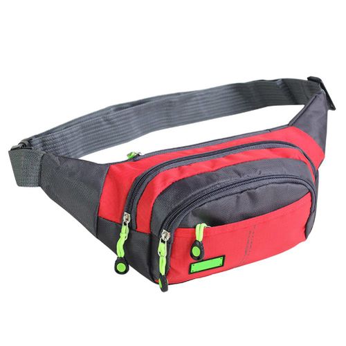 Sac banane de sport impermeable et leger avec poches zippees, pour telephone, portefeuille, sac a bandouliere pour hommes et femmes, randonnee, course a pied