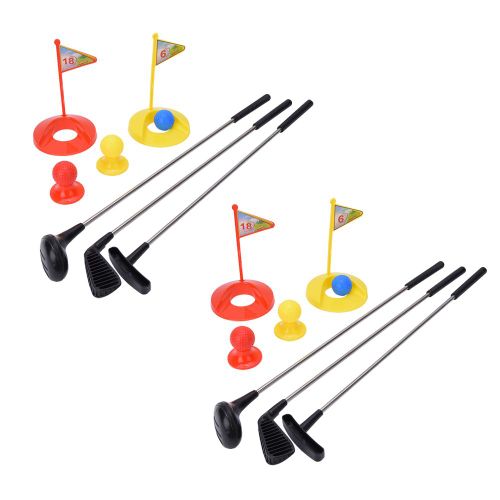 Ensemble de jouets pour enfants, jeu de golf d'interieur et d'exterieur, interaction parent-enfant