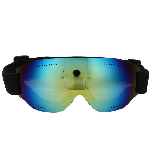 Lunettes De Protection De Ski D'exterieur Pour Adultes, Hommes Et Femmes, Antibuee, Anti-Vent, Pour Ski, Snowboard, Dorees