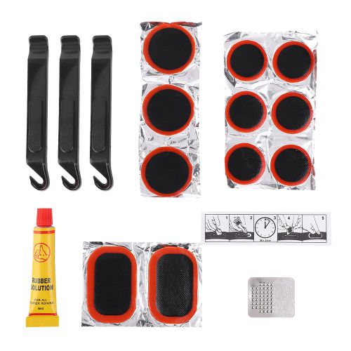 Kit De Reparation De Crevaison De Pneu De Velo De Montagne Multifonction Sahoo