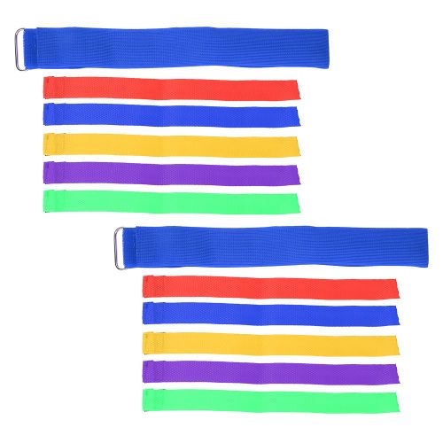 Bande Elastique Pour La Course A Pied, Jouet Pour Parents Et Enfants, Bleu