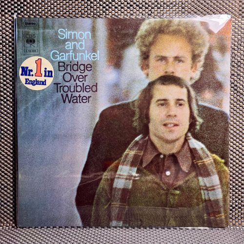 Simon & Garfunkel - Bridge Over Troubled Water - Vinyl Lp - 1st Press De - Og 1970 ( Folk Rock )