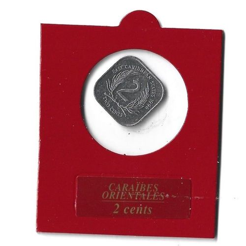 Pièce Caraïbes Orient. 2cents