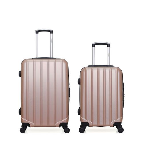 HERO - Lot de 2 valises weekend et cabine ABS HIMALAYA