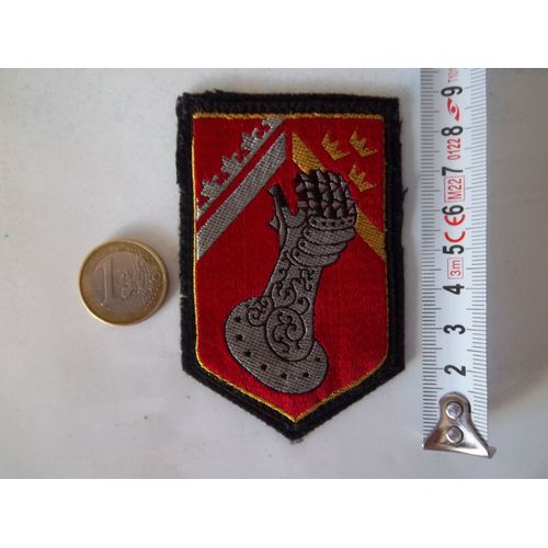 Écusson Insigne Tissu Collection Militaire 6° Division Blindée Dissoute En 1984