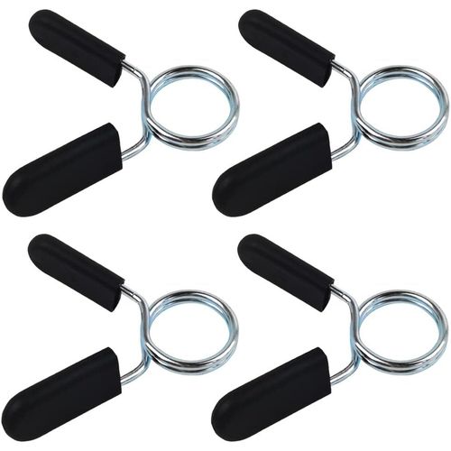 Pinces À Ressorts Pour Poids Haltères¿4 Pièces Pince À Ressort Musculation Barre D'haltères Verrouillage Clip À Ressort De Haltères Collier Pour Gym[Ela710453]