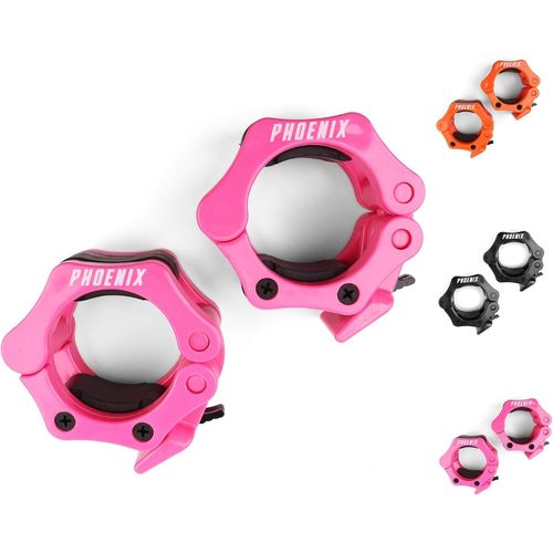 Lot De 2 Colliers De Serrage Pour Barre Olympique De 2,5 Cm Ou 5,1 Cm Pour Barres D'haltérophilie ¿ Pinces À Dégagement Rapide Pour Entraînement À La Maison Et À La Salle De Sport [Ela710478]