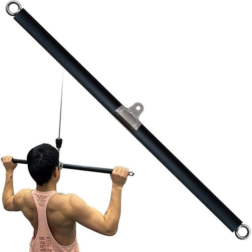 Attaches De Câble Pour Barre De Traction Latte Non Détachable Pour Salle De Sport, Attaches De Traction Latte, Barre Droite, Barre De Bande De Résistance Pour Entraînement D'haltér[Ela710365]
