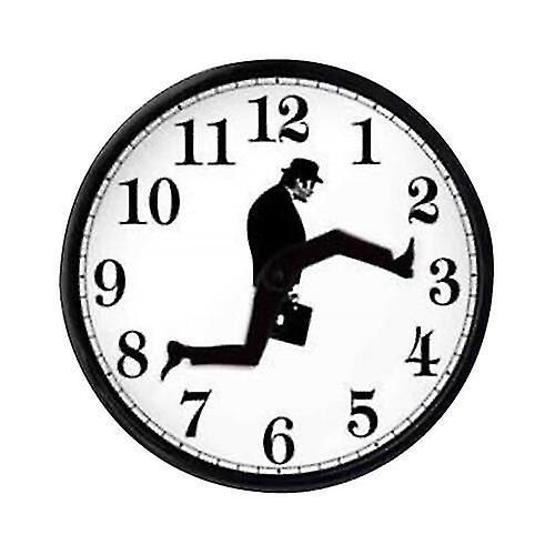Horloges murales ridicules inspirées de la comédie Ministry of Silly Walk Horloge murale pour chambre