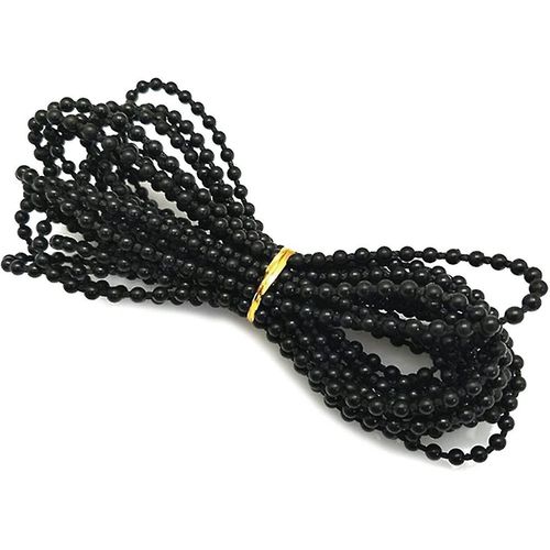 Chaîne à billes pour store, accessoires pour stores verticaux, pièces de rechange pour chaîne à billes pour store enrouleur (noir)