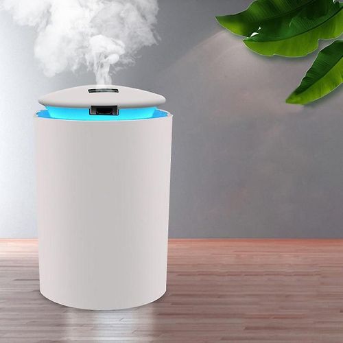 Humidificateur ultrasonique portable pour voitures particulières - Blanc