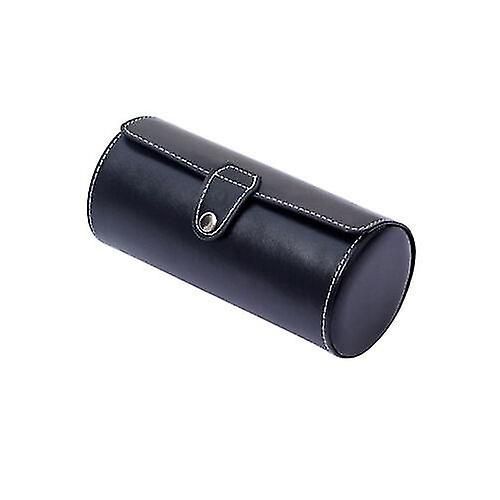 Boîte De Présentation Pour Montres, Étui De Voyage En Cuir Synthétique, 3 Emplacements De Rangement Pour Montres-Bracelets
