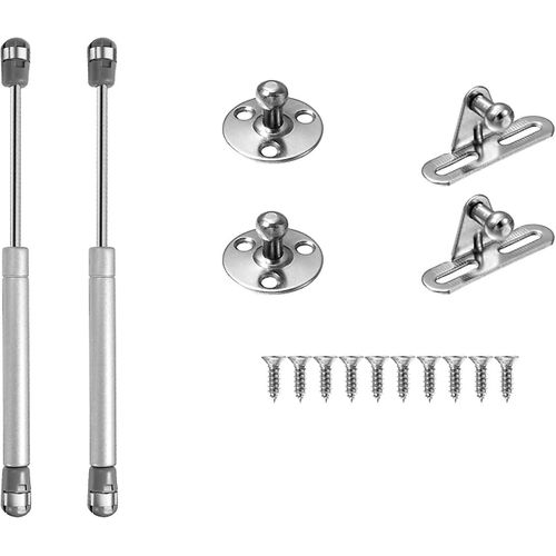 Vérins À Gaz Pour Portes De Cuisine Ou De Placard, Ensemble D'amortisseurs À Pistons Pour Portes Haut/Bas, Armoires, Lot De 2 (60 N)