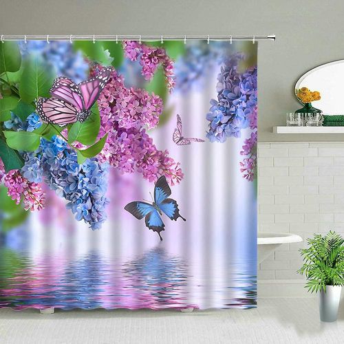 pour ensemble de décoration de salle de bain, 72"" x 72