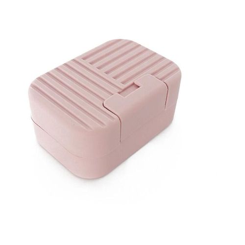 Boîte à savon en plastique, porte-savon de voyage, 1 pièce, boîte à savon de voyage avec couvercle pour salle de bain de randonnée en plein air