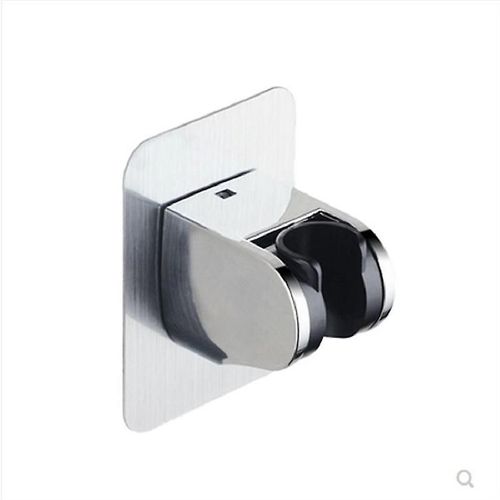Support de pommeau de douche universel - 1 pièce - Sans perçage - Angle réglable - Fabriqué en plastique ABS de qualité supérieure - Chromé, super puissant