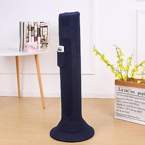 Tour De Protection Fan Du - Pour La Maison, Le Bureau - Bleu Foncé La Taille De La Couverture Est Une Hauteur Totale De 80-100 Cm, La Circonférence De La Colonne Est Utilisée W