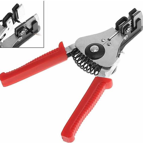 Pince à dénuder automatique de précision, 16,5 cm, rouge