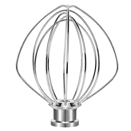 Fouet en acier inoxydable compatible avec les robots culinaires Kitchen-Aid K45WW WP9704329 KSM150 KSM160 K45 KSM90