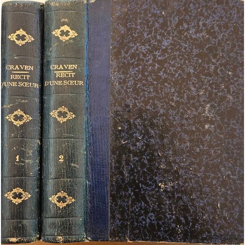Eugénie De Guérin, Journal Et Fragments - Lettres D'eugénie De Guérin - Maurice De Guérin, Fragments. Ensemble Des 3 Volumes