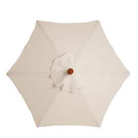 Housse De Rechange Pour Parasol 8 Côtés 3 M, Tissu Imperméable Et Anti-Uv, Beige