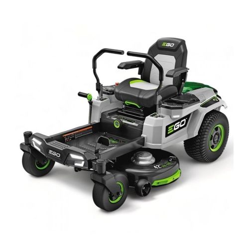 Tracteur Tondeuse électrique Rotation zéro, largeur de tonte 107 cm, 4 batteries 56V 10Ah - EGO ZT4201E
