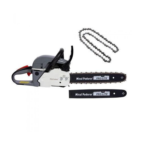 Tronçonneuse thermique 3,2cv 52cc, 2 guides et 2 chaines de 40cm - FERMIER GF-0908-S001-G01