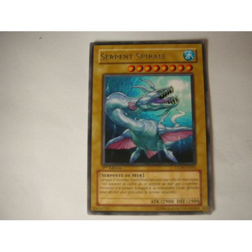 Serpent Spirale En Fr 1ere Ed Ston-Fr003 En Rare