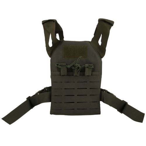 Gilet Tactique Cs Multifonctionnel D'exterieur Jpc Pour Enfants, Gilet D'entrainement Leger En Eva Epais, Protection Amphibie