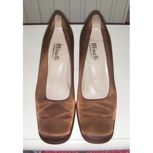 Escarpins Marron Minelli - Taille 37.5