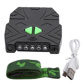 Lampe Frontale A Led Avec Chargeur Usb Pour Casquette D'exterieur, Ideale Pour La Peche De Nuit Ou Le Camping