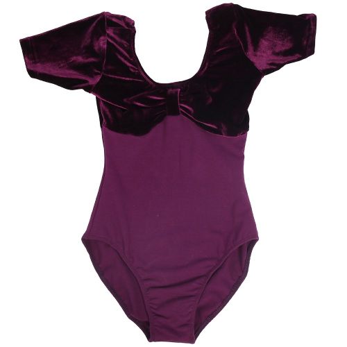 Justaucorps De Danse Classique A Manches Courtes Pour Femme, Vetements De Gymnastique Et D'entrainement (2xl)