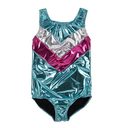Costume De Danse Pour Enfants Et Filles, Violet, 4-5 Ans