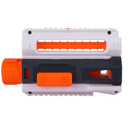 Accessoire pour pistolet a balles souples pour enfants, canon long a double fente pour Kaili
