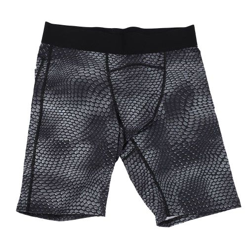 Leggings De Course A Pied Pour Hommes, Pantalons De Compression, De Fitness, De Sport, De Basket-Ball (Imprime Serpent L)