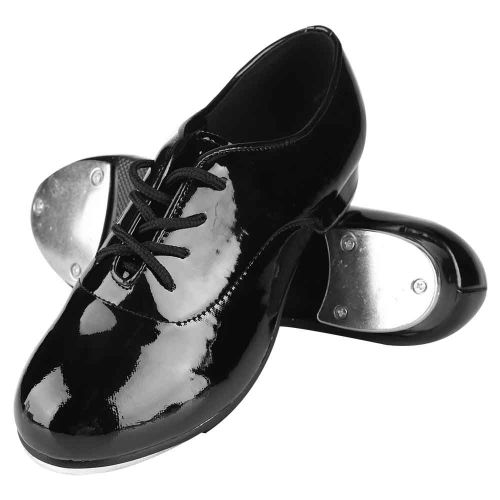 Chaussures De Danse En Cuir Pu Pour Garcon (Noir 34)