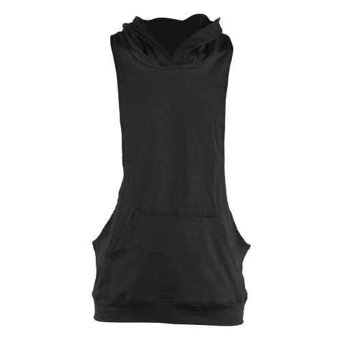 Sweat A Capuche De Musculation Pour Homme, Debardeur De Fitness, Noir, Taille Xxl