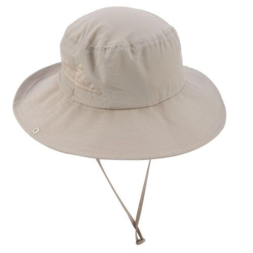 -Chapeau De Peche A Large Bord Pour Homme (Kaki)