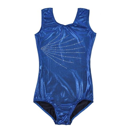 Tenue De Danse Pour Enfants Et Filles, Bleu Fonce, 7-8 Ans