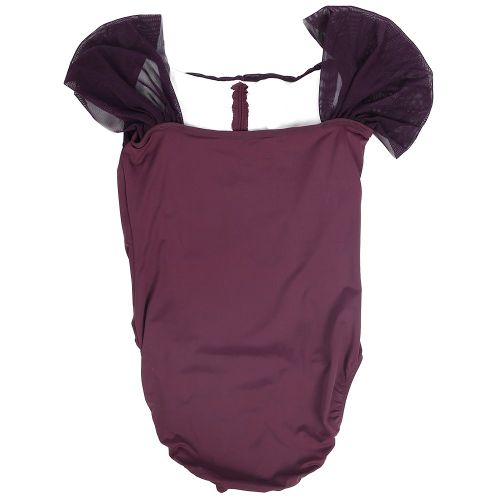 Justaucorps De Danse Sans Manches Pour Femme, Tenue De Gymnastique Tendance (L)