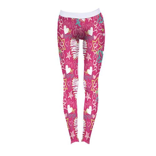 Pantalon De Sport Et De Yoga Pour Femme, Legging Push-Up Pour Le Fitness Et L'entrainement (Rouge S)